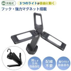 �y48�������z���T�V RITEX �[�d��3�����[�N���C�g(RWL-300�j���[�N���C�g ���O �[�d�� LED���C�g ���� �K���[�W led �G�N�X�e���A �Ɩ� 