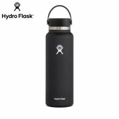 HYDRO FLASK HYDRATION 40oz WIDE MOUTH Black