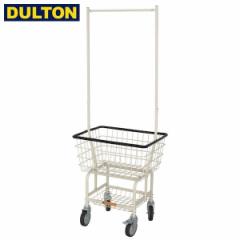 (iA\̔)DULTON h[ J[g EBY |[ bN AC{[ LAUNDRY CART WITH POLE RACK IVORY(CODEFH20-0139I