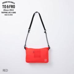 TO&FRO ULTIMATE LIGHT SHOULDER BAG -MINI- 203 RED yʝ V_[obO (L-1)