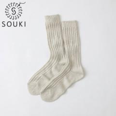 SOUKI SOCKS Puffy I[g~[ S (22-24cm) C Rbg u \EL \bNX ptB (L-3) ޗ D2310