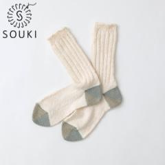 SOUKI SOCKS Woody AC{[ S (22-24cm) C RbgXu pb`[N \EL \bNX EbfB (L-3) ޗ D2310