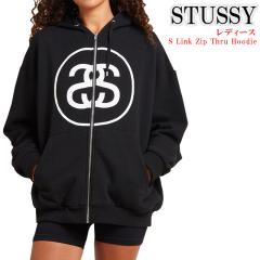 Stussy パーカー ステューシー S Link Zip Thru Hoodie Black ロゴ