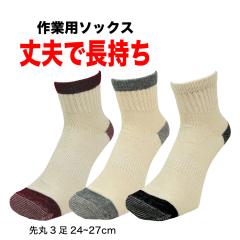 �C�� �����Y ����Ԃ� ��Ɨp 3���Z�b�g �V���[�g�� ��� �ܐ�J���[�A�\�[�g 25cm-27cm �x�m���