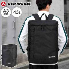 �����b�N Airwalk �G�A�E�H�[�N �o�b�N�p�b�N �����Y ���f�B�[�X 45L ��e�� �����b�N�T�b�N �傫�� �{�b�N�X�^ �X�N�G�A�^ A4 A3 PC ��