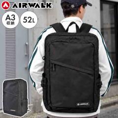 �����b�N Airwalk �G�A�E�H�[�N �o�b�N�p�b�N �����Y ���f�B�[�X 52L ��e�� �����b�N�T�b�N �傫�� �{�b�N�X�^ �X�N�G�A�^ A4 A3 PC ��