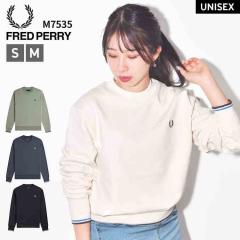Fred Perry �t���b�h�y���[ �X�E�F�b�g �g���[�i�[ Crew Neck Sweatshirt M7535 ���K�i S M ���� ���f�B�[�X �����Y ���j�Z�b�N�X �g�b�v