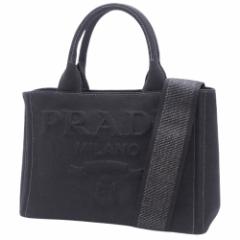 PRADA(v_) CANAPA@Jip nhobO 2WAY V_[ | ΂ߊ| LoX NERO ubN Vo[ 1BG439 fB