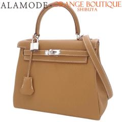 �y�V�i�zHERMES(�G�����X) �P���[25 (���D��) K���� �S�[���h �u���E���� �g�S �p���W�E������ �V���o�[���� �n���h�o�b�O 2WAY �V�����_