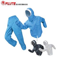 富士手袋 7204 レインかっぱる耐水圧20,000mm | レインウェア レインパーカー メンズ 上着 雨具 雨 撥水 3L 4L 5L 大きい 大きいサイズ