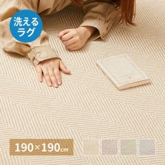 ���O �􂦂� ������� �w�����{�[���� ��190�~190cm ��2�� �E�H�b�V���u�����O �J�[�y�b�g �V���v�� �k�� ���_�� �i�`������ �|�����₷