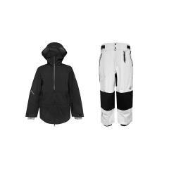 ID one (�A�C�f�B�[����) SKIWEAR MOGUL3L Set BK / WT 25-26