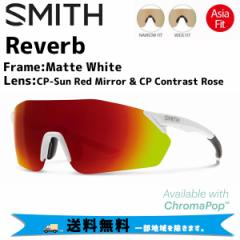 SMITH X~X TOX Reverb o[u Frame:Matte White Lens:CP-Sun Red Mirror & CP Contrast Rose ]  ꕔn͏