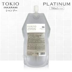 �g�L�I �C���J���~ �v���`�i�� �V�����v�[ �l�ߑւ� 700ml TOKIO IE INKARAMI PLATINUM SHAMPOO