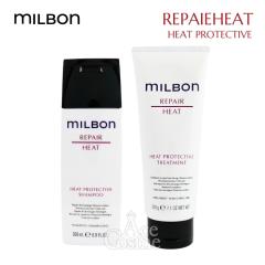GLOBALMILBON�y�O���[�o���~���{���z  �q�[�g�v���e�N�e�B�u �V�����v�[&�g���[�g�����g �Z�b�g 200ml Global MILBON