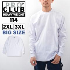 �傫���T�C�Y �v���N���u PROCLUB �w�r�[�E�F�C�g ���� T�V���c �N���[�l�b�N 114 ����T 2XL 3XL �������� �y���[���֔z���z