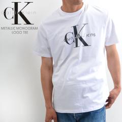 Calvin Klein �J���o���N���C�� T�V���c �����Y ���f�B�[�X ����T�V���c ���S CK ���m�O���� ���S �v�����g 40BC839 BRILLIANT WHITE COM