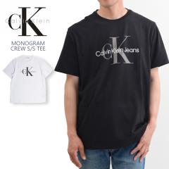 Calvin Klein �J���o���N���C�� T�V���c �����Y ���f�B�[�X ����T�V���c ���S CK ���m�O���� ���S �v�����g 40DC813 MONOGRAM CREW S/S T