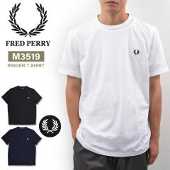 �t���b�h�y���[ T�V���c ���� �����Y FRED PERRY M3519 ����T�V���c �N���[�l�b�N �����K�[�s�V���c RINGER T-SHIRT