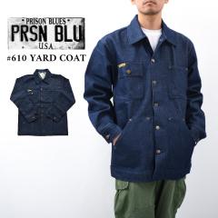 PRISON BLUES �v���Y���u���[�X �f�j�� �W���P�b�g ���[�h�R�[�g #610 YARD COAT �����Y �V���c
