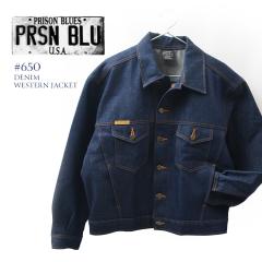 �v���Y���u���[�X PRISON BLUES �f�j���W���P�b�g �����Y �W�[�W���� �E�G�X�^���W���P�b�g �A�E�^�[ #650