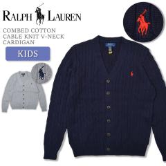 �y�L�b�Y�E�W���j�A�z�����t���[���� POLO RALPH LAUREN �J�[�f�B�K�� ������� �L�b�Y �j�̎q �u�����h ���S �h�J �{�[�C�Y �R�b�g���j