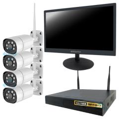 SEC-W-G4CH-16L-2T | ���C�����X500����f�J����4��+LCD16�C���`�^��@�����^�Z�b�g(HDD 2�`8TB)�y�h�ƃJ�����z�y�Ď��J�����z�y�Z�L����