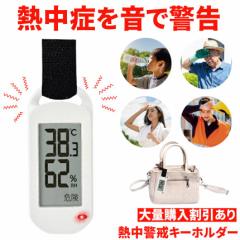熱中症指数計 熱中症アラーム 温度計 キーホルダー 熱中症 熱中 熱中症対策 熱中警戒 暑さ指数計 熱中症計 屋外 アラーム 携