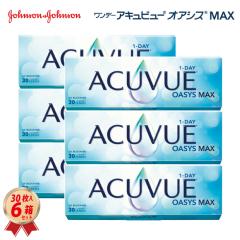 �R���^�N�g�����Y �����f�[�A�L���r���[ �I�A�V�X MAX (30������) 6���Z�b�g �}�b�N�X �g���̂� J&J 1Day �W�����\���G���h�W�����\��