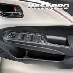 カーボンシート スイフト 2023.12～ ドアスイッチパネル マジカルカーボン 内装 傷防止 汚れ 保護 スズキ ハセプロ CDPSZ-21