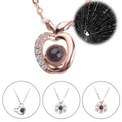 100���� �l�b�N���X �y���_���g I love you �����Ă� �v���W�F�N�V���� ���e �T�[�N�� ���f�B�[�X �A�N�Z�T���[ �� ���� �N�} �����S �A