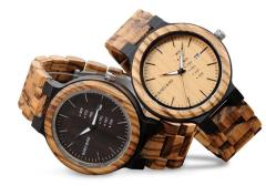 �ؐ� �r���v �N�H�[�c �E�b�h ����j ���~�i�X�n���Y �����Y �{�{�o�[�h �j�� BOBO BIRD MENS Watch Wood �A�i���O ���t �j�� �J�����_�[