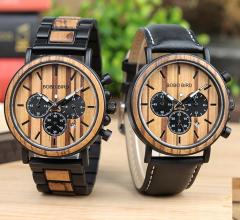 �ؐ� �{�v �r���v �h�� �N�H�[�c �E�b�h ���U�[ ���~�i�X�n���Y �N���m�O���t �����Y �j�� BOBO BIRD Watch Wood