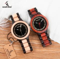 �ؐ� �r���v �N�H�[�c �E�b�h �V���v�� ���~�i�X�n���Y �j�� �����Y �{�{�o�[�h BOBO BIRD MENS Watch Wood ����j