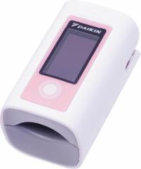 【医療機器認証取得済品】DAIKIN(ダイキン製)指先クリップ型 パルスオキシメーター ライトテックDP1 DP1-PRD-001(ライトピンク)