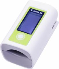 【医療機器認証取得済品】DAIKIN(ダイキン製)指先クリップ型 パルスオキシメーター ライトテックDP1 DP1-PRD-003(ライトグリーン)