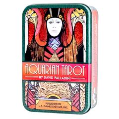 �A�N�G���A���E�^���b�g �ʓ��� Aquarian Tarot in a Tin �^���b�g�J�[�h 78�� �^���b�g�肢 ���{�������t�� ���K�i