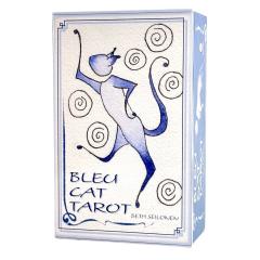 �u���[�E�L���b�g�E�^���b�g Bleu Cat Tarot �^���b�g�J�[�h 78�� �E�F�C�g�� �l�R �^���b�g�肢 ���{�������t�� ���K�i
