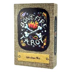 �{�[���t�@�C�A�E�^���b�g Bonefire Tarot �^���b�g�J�[�h 78�� �E�F�C�g�� �^���b�g�肢 ���{�������t�� ���K�i
