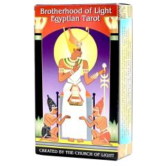 �u���U�[�t�b�h�E�I�u�E���C�g�E�G�W�v�V�����E�^���b�g Brotherhood of Light Egyptian Tarot �^���b�g�J�[�h 78�� �^���b�g �肢 ���{