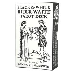 �u���b�N���z���C�g ���C�_�[�E�E�F�C�g �^���b�g Black & White Rider-Waite Tarot Deck �^���b�g�J�[�h �E�F�C�g�� 78�� �^���b�g�肢 