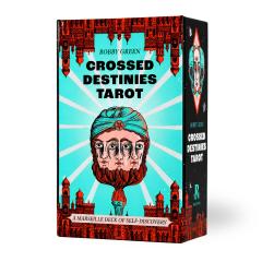 �N���X�h�E�f�X�e�B�j�[�Y�E�^���b�g Crossed Destinies Tarot �^���b�g�J�[�h 78�� ���{�������t�� �^���b�g �肢 �}���Z�C���^���b�g