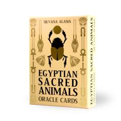 �G�W�v�V�����E�Z�C�N���b�h�E�A�j�}���Y�E�I���N�� Egyptian Sacred Animals Oracle �I���N���J�[�h �p�� �A�t�@���[�V���� �肢 ���K�i