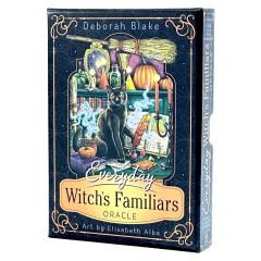 �G�u���f�C�E�E�B�b�`�E�t�@�~���A�E�I���N�� Everyday Witchs Familiars Oracle �I���N���J�[�h �p�� �A�t�@���[�V���� �肢 ���K�i