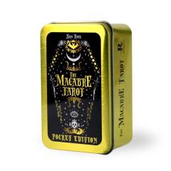 �}�J�u���E�^���b�g�E�|�P�b�g�E�G�f�B�V���� �ʓ��� Macabre Tarot Pocket Edition �^���b�g�J�[�h �_�[�N �z���[ 78�� �^���b�g�肢 ��