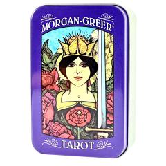 ���[�K���E�O���A�E�^���b�g �ʓ��� Morgan-Greer Tarot in a Tin �^���b�g�J�[�h 78�� �E�F�C�g�� �^���b�g�肢 ���{�������t�� ���K