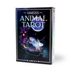 �I���G���X�E�A�j�}���E�^���b�g Oriens Animal Tarot �^���b�g�J�[�h ���� 78�� �^���b�g �肢 ���{�������t�� �������� ���K�i