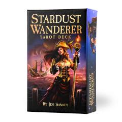 �X�^�[�_�X�g�E�����_���[�E�^���b�g Stardust Wanderer Tarot �^���b�g�J�[�h 78�� ���{�������t�� �^���b�g �肢 �E�F�C�g�� �S�[��
