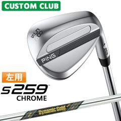 �J�X�^�� �s�� S259 CHROME �N���[�� �E�F�b�W ���p Dynamic Gold MID TOUR ISSUE �V���t�g  2026���f�� ���{���K�i PING ���[�J�[�J�X�^
