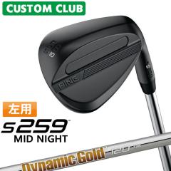 �J�X�^�� �s�� S259 MID NIGHT �~�b�h�i�C�g �E�F�b�W ���p Dynamic Gold 120 �X�`�[���V���t�g  2026���f�� ���{���K�i �S���t PING ��